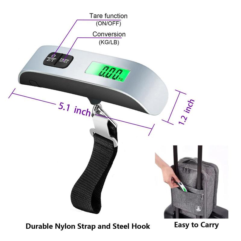 Portable Electronic Luggage Scale