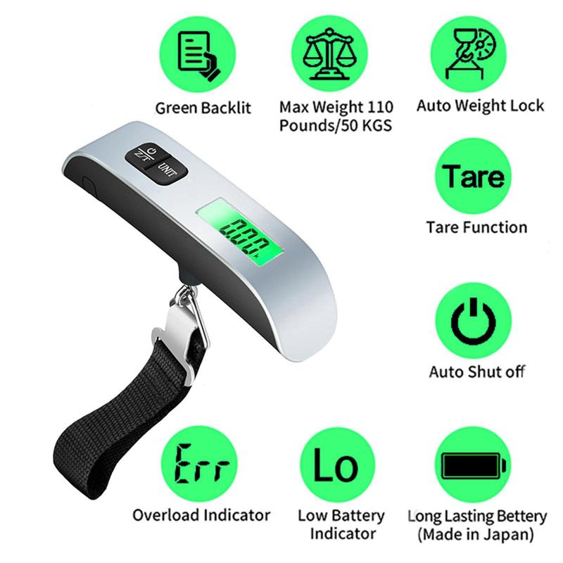 Portable Electronic Luggage Scale