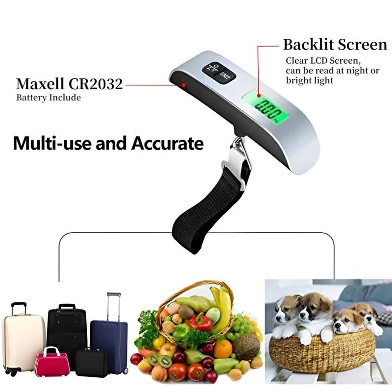 Portable Electronic Luggage Scale